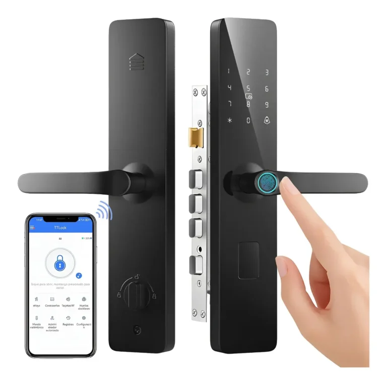 Cerradura inteligente con huella y TTLock
