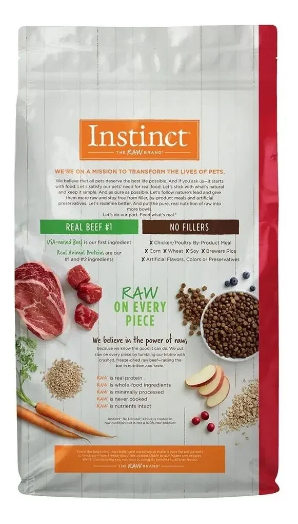 Instinct Be Natural res y cebada 11.3 kg