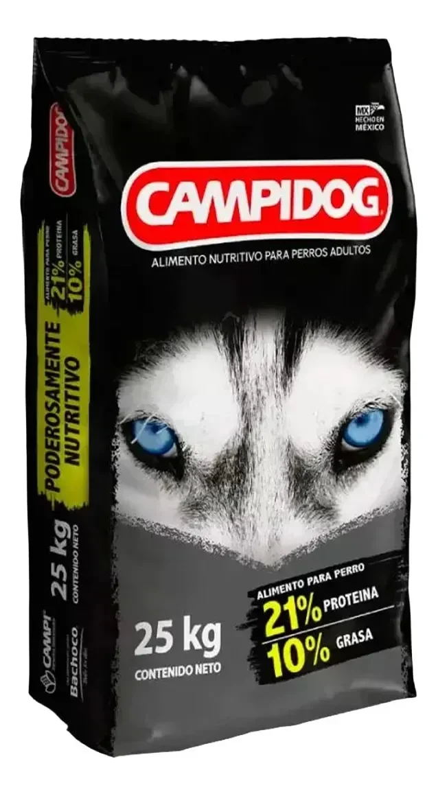 Campidog para adulto de raza grande pollo 25 kg