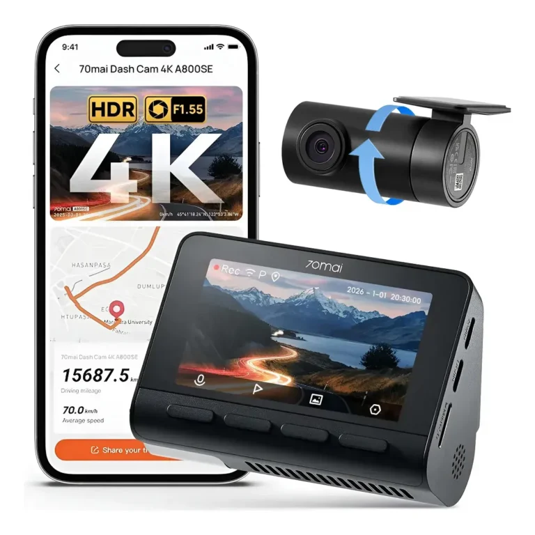 70mai A800SE-1 dashcam dual 4K+1080p