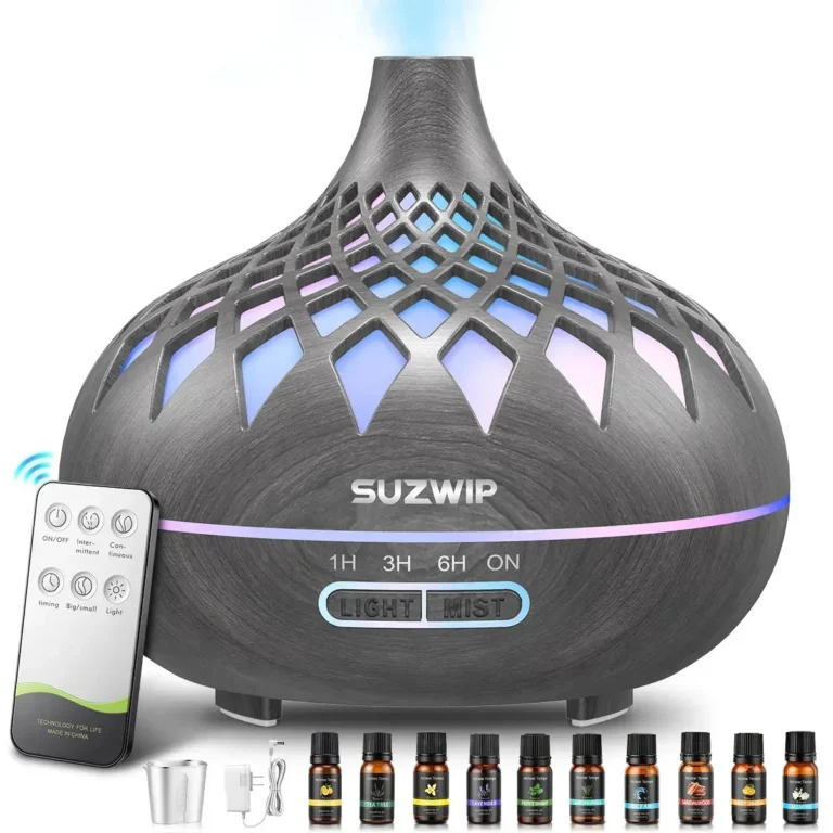SUZWIP humidificador difusor de 650 ml