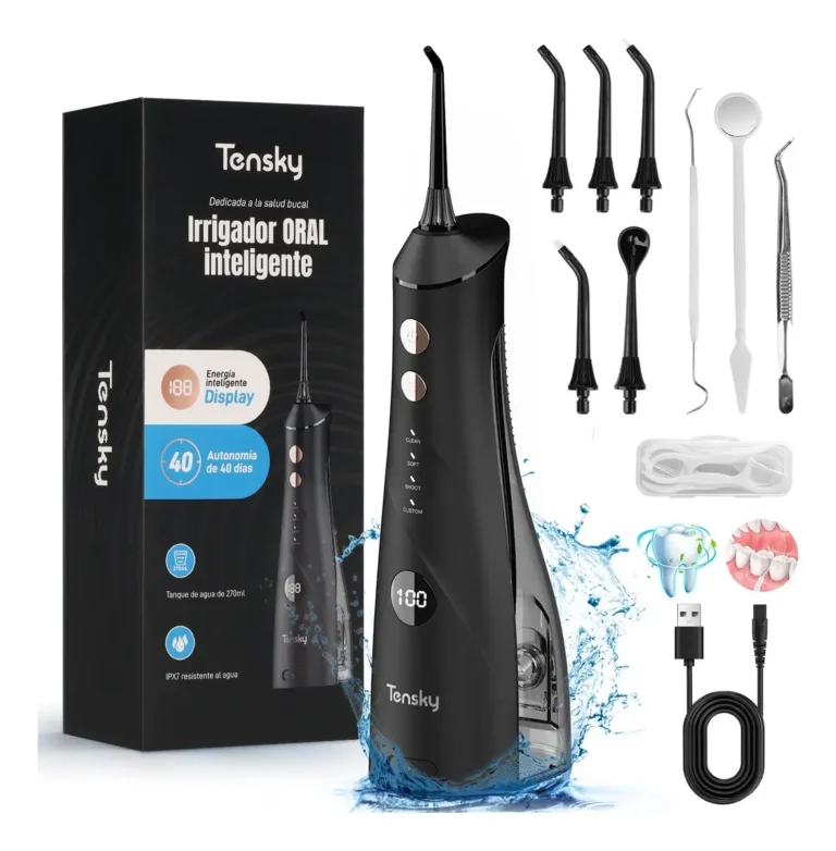 Tensky CYQF2 irrigador portátil con 5 boquillas