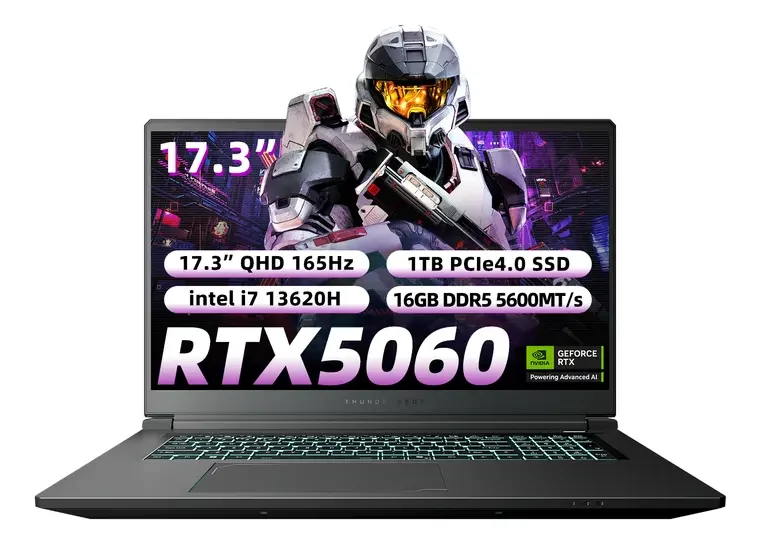 Thunderobot 911X17 con RTX 5060