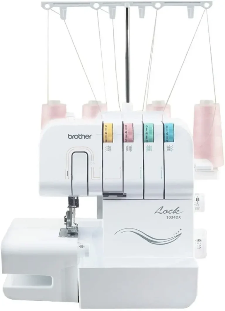 Brother 1034DX overlock con mesa extensible