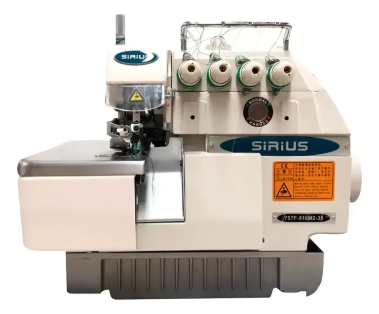 Sirius SR 757 A overlock industrial de 5 hilos