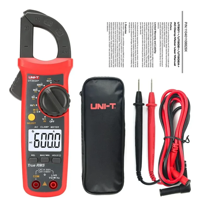 Uni-T UT202A+ pinza amperimétrica True RMS