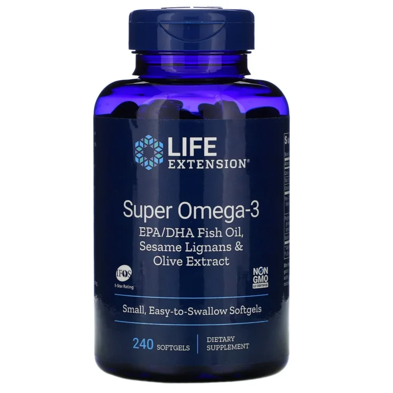 Life Extension Super Omega-3 240 cápsulas