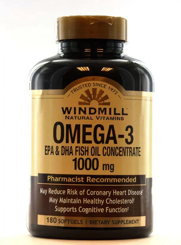 Windmill Omega-3 1000 mg 180 cápsulas