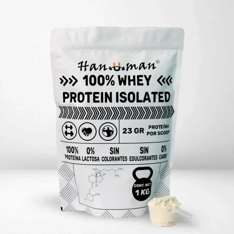 Hanuman Whey Isolate 1 kg sin sabor