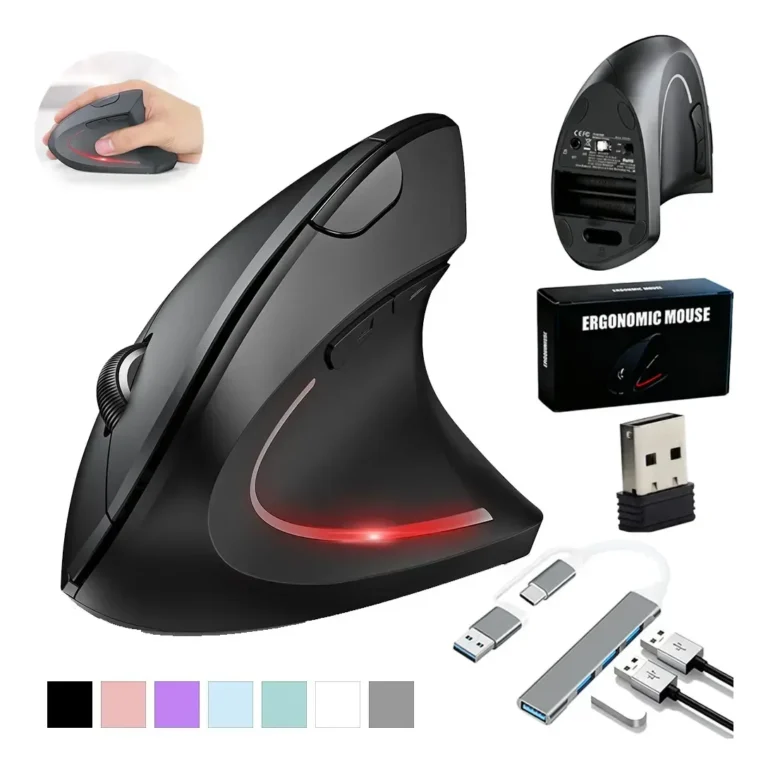 Allaceryvva ZX-SBTZ mouse vertical con hub USB