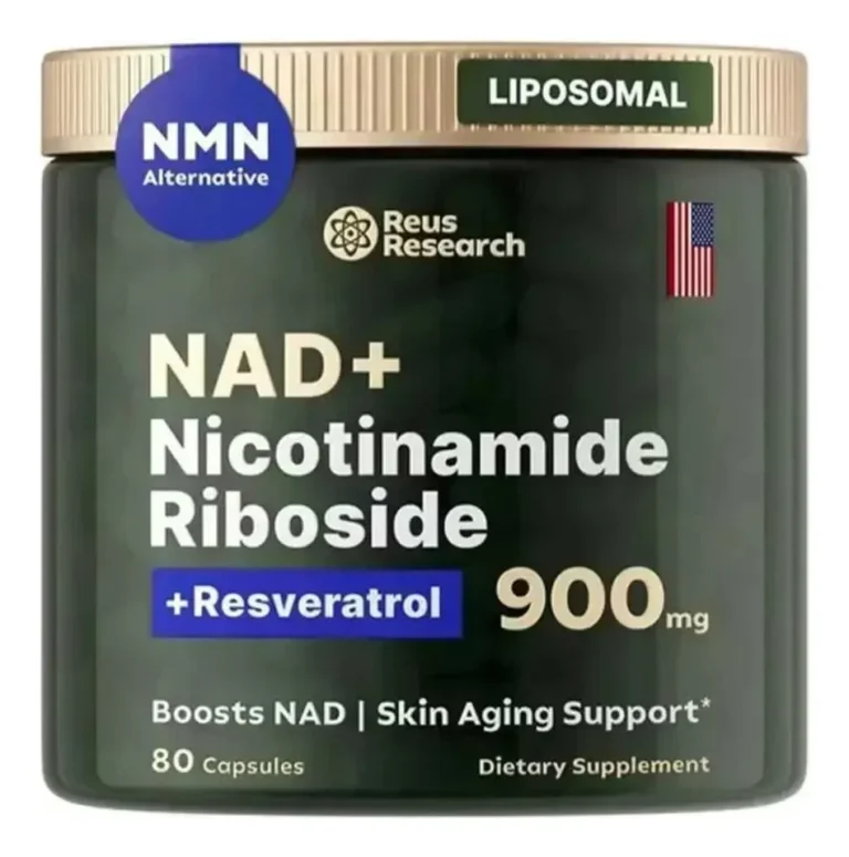 Reus Research ribósido de nicotinamida, 80 cápsulas