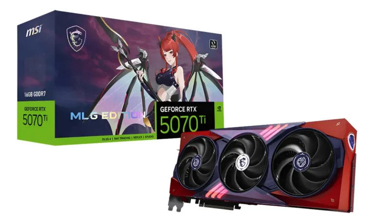 MSI GeForce RTX 5070 Ti MLG Edition OC de 16 GB