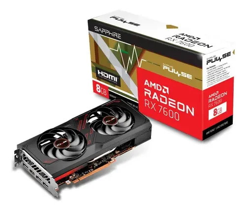 Sapphire Pulse Radeon RX 7600 de 8 GB