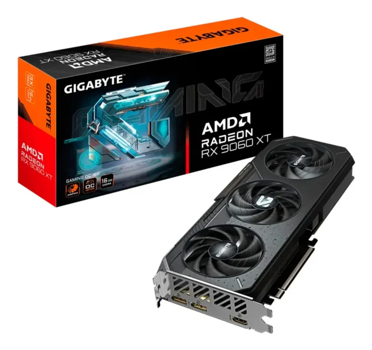 Gigabyte Radeon RX 9060 XT Gaming OC de 16 GB