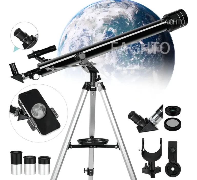 Faghto 45x-675x telescopio refractor 900 mm