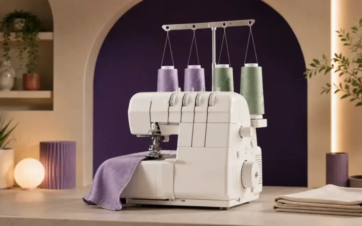 Portada editorial: Máquinas overlock para costuras más limpias: 10 opciones comparadas