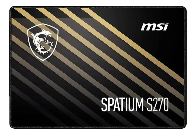 MSI Spatium S270 SSD SATA 2.5 de 480 GB